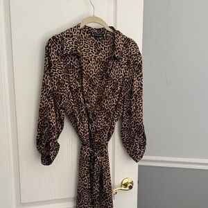 INC International Concepts Animal Print Blouse